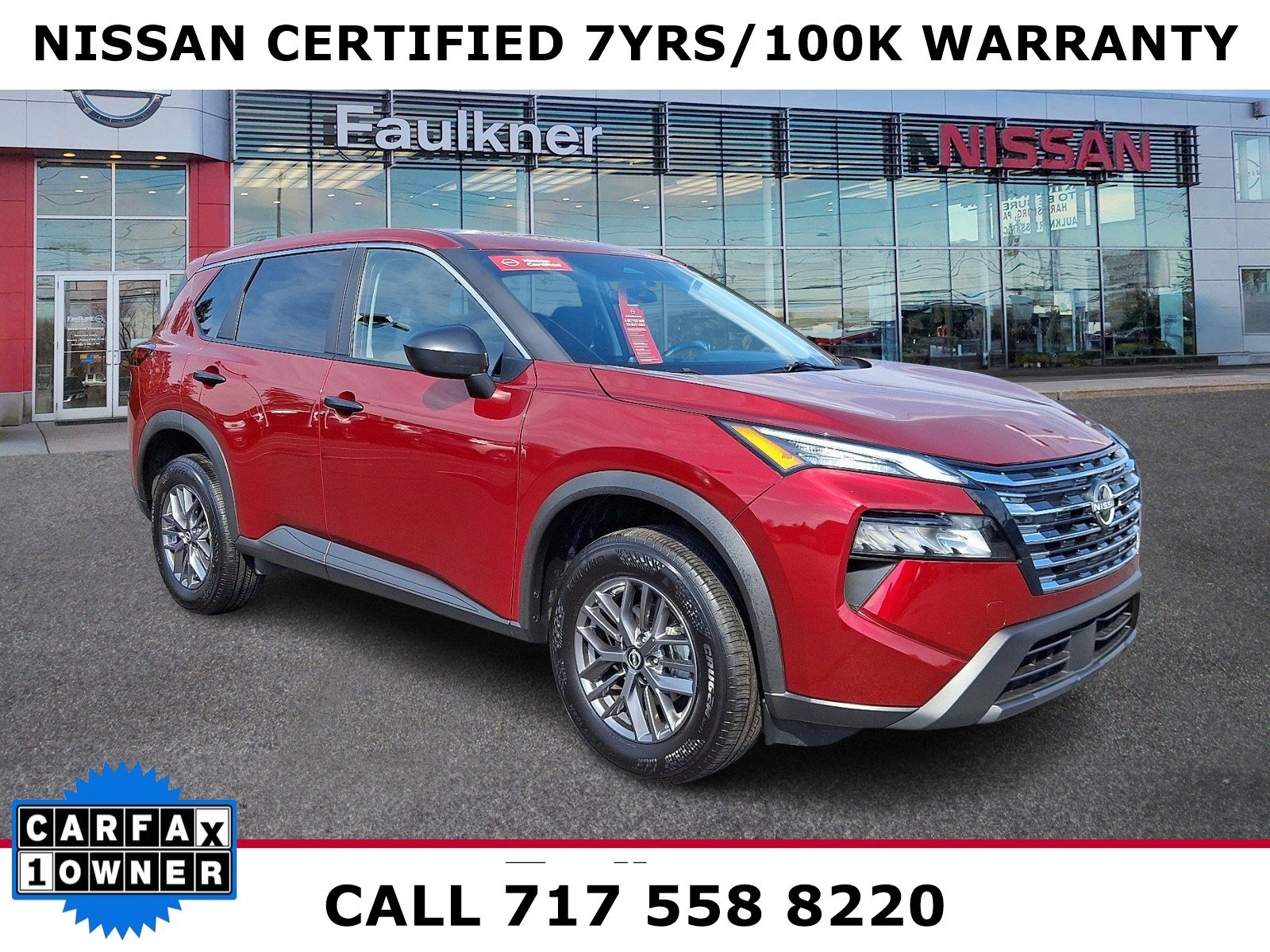 Certified 2025 Nissan Rogue S