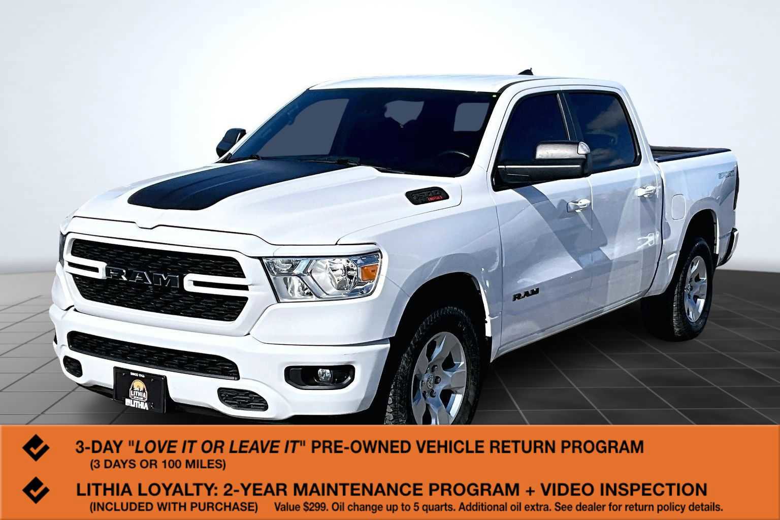 Used 2021 RAM 1500 Big Horn w/ Trailer Tow Group AWD/4WD image 1