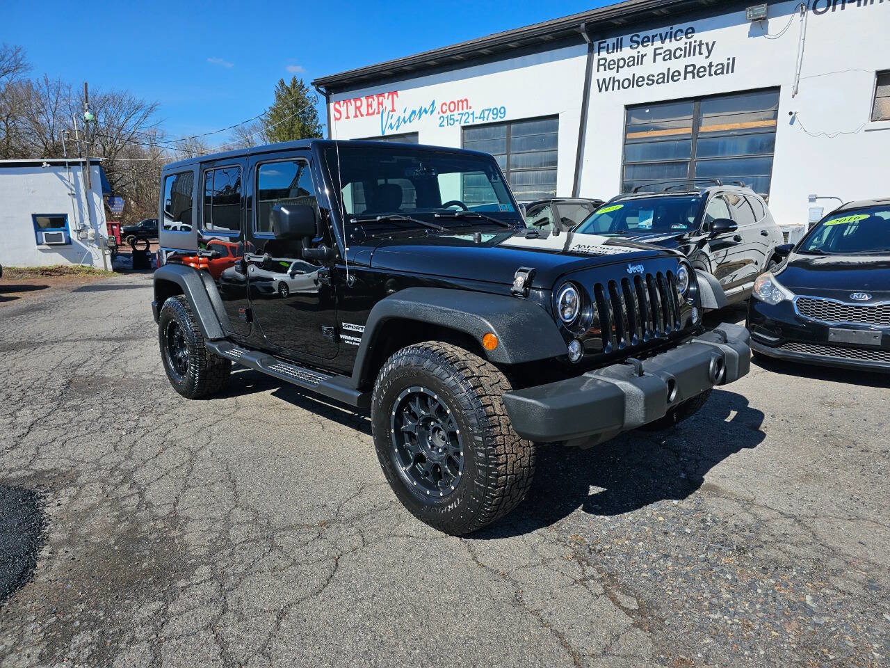 Used 2016 Jeep Wrangler Unlimited Sport w/ Quick Order Package 24S