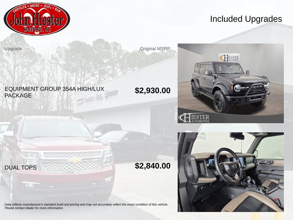 Used 2024 Ford Bronco Wildtrak AWD/4WD image 3
