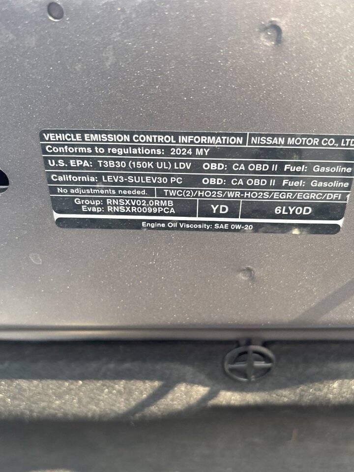 Used 2024 Nissan Sentra S FWD image 24