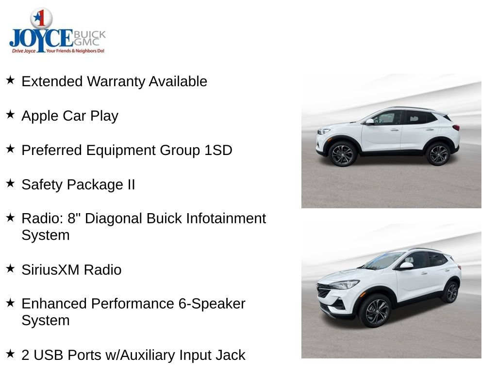 Certified 2023 Buick Encore GX Select w/ Safety Package II AWD/4WD image 10