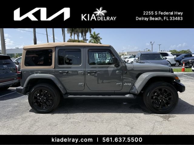 Used 2021 Jeep Wrangler Unlimited Sahara w/ Safety Group AWD/4WD image 2