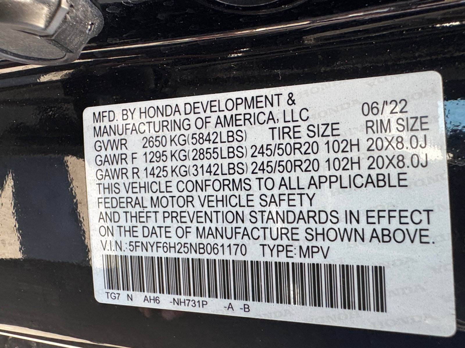 Used 2022 Honda Pilot Special Edition image 20