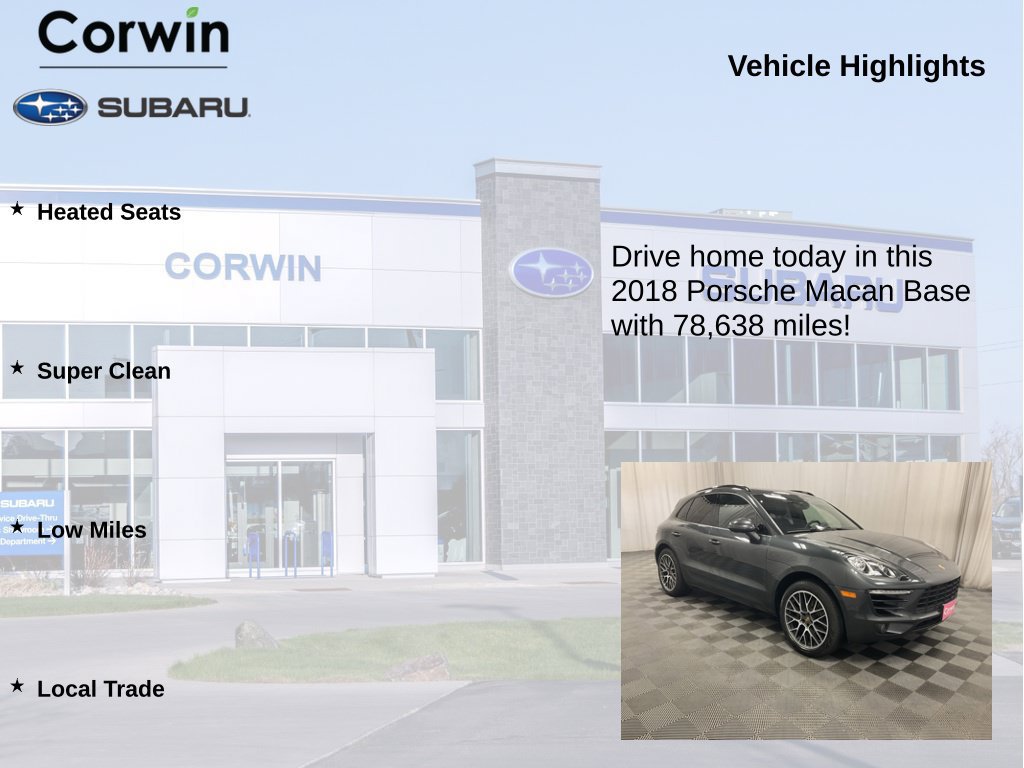 Used 2018 Porsche Macan AWD/4WD image 6