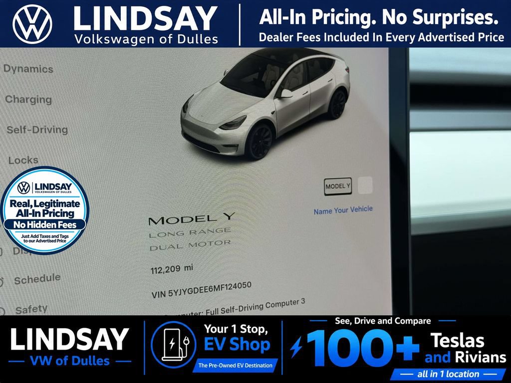 Used 2021 Tesla Model Y Long Range AWD/4WD image 20