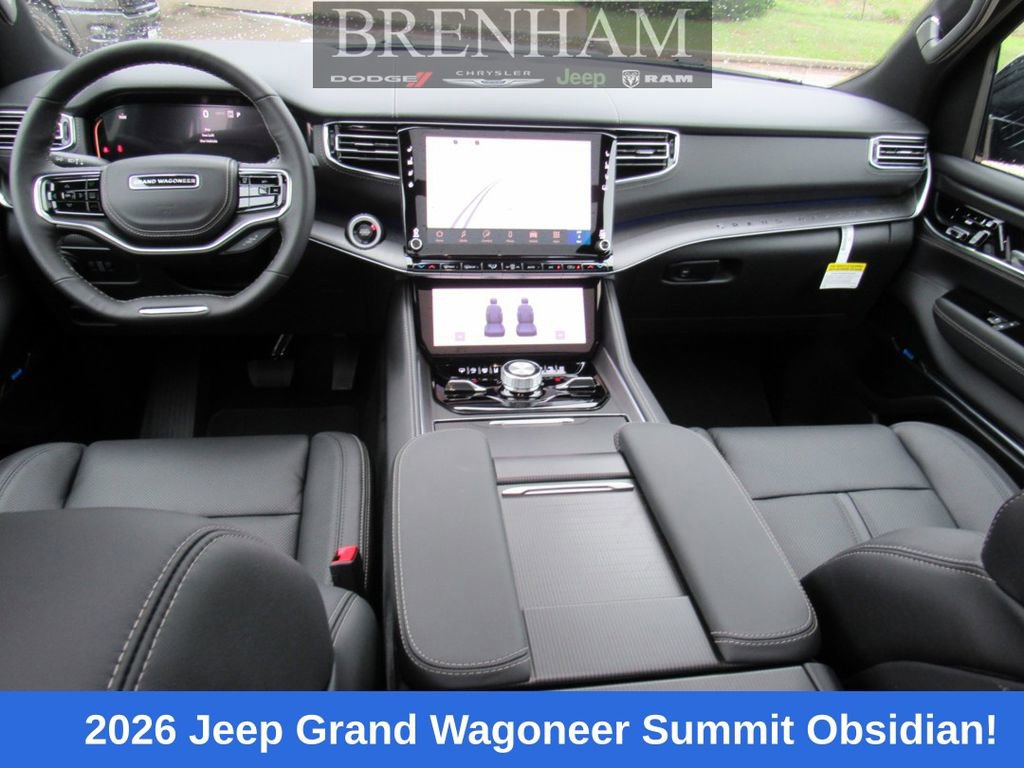 New 2026 Jeep Grand Wagoneer Summit w/ Rear Seat Video Group I AWD/4WD image 14