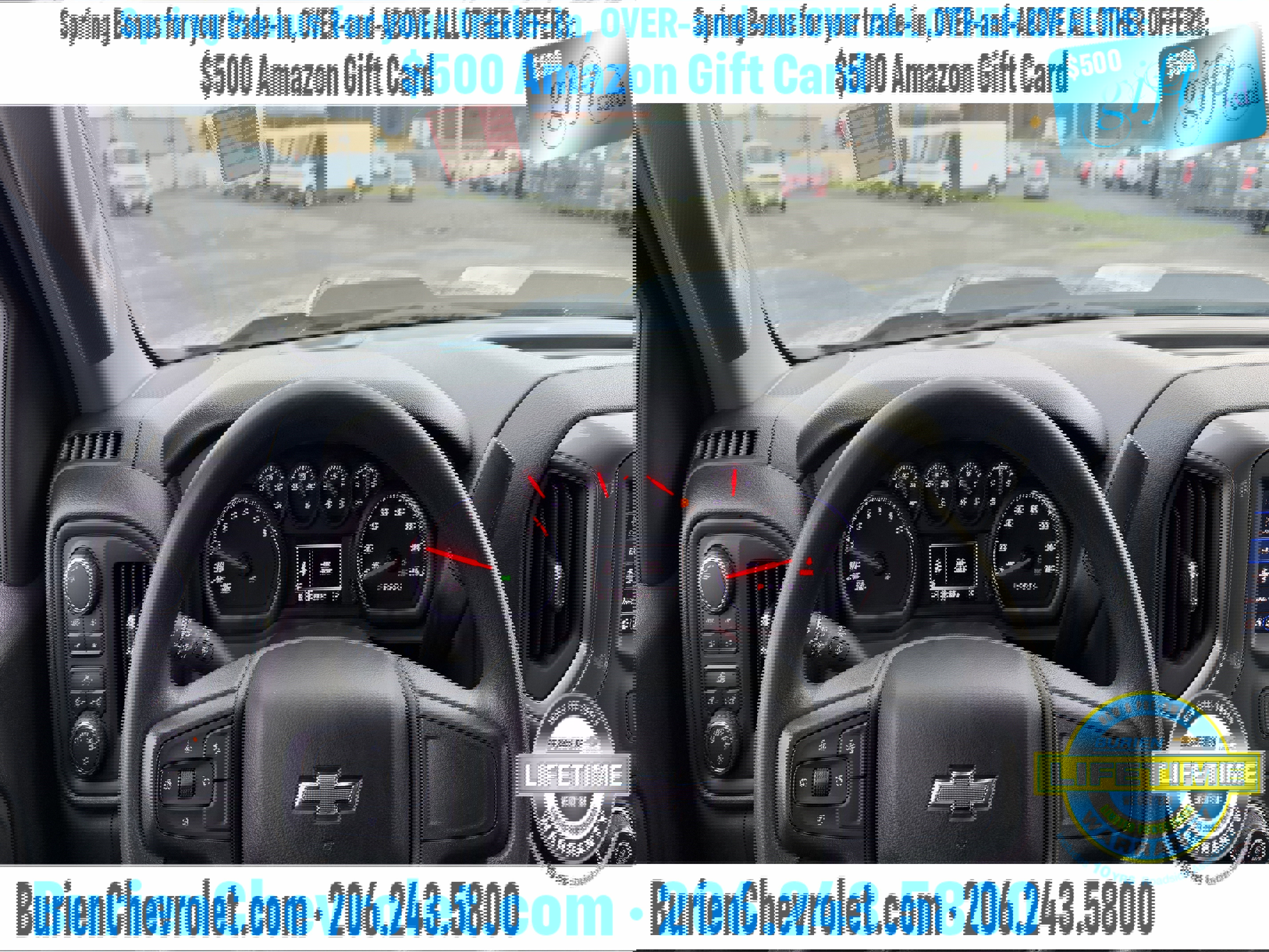 Used 2023 Chevrolet Silverado 1500 Custom Trail Boss w/ LPO, Dark Essentials Package image 12