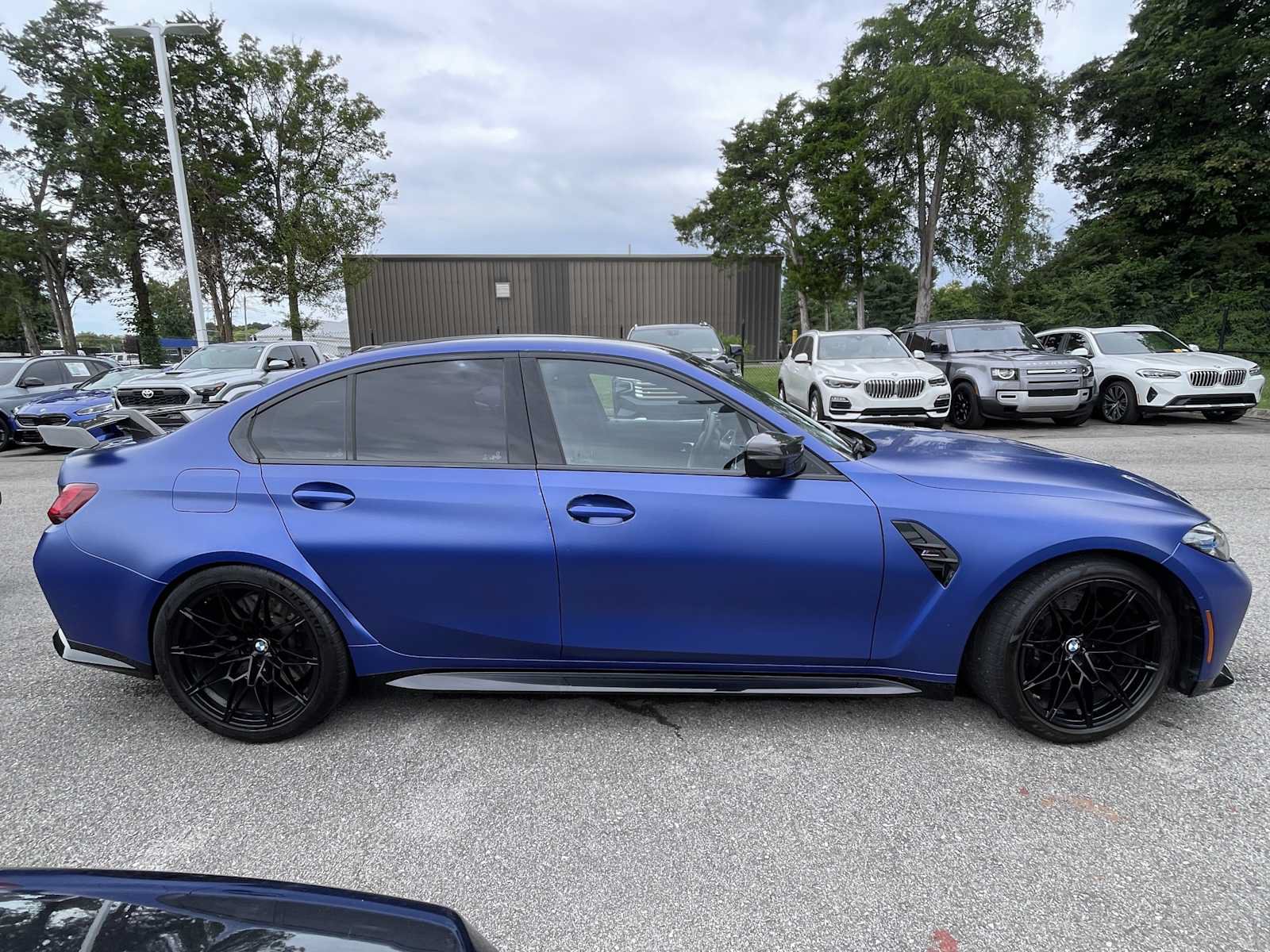Used 2024 BMW M3 Competition w/ M Carbon Exterior Package RWD image 8