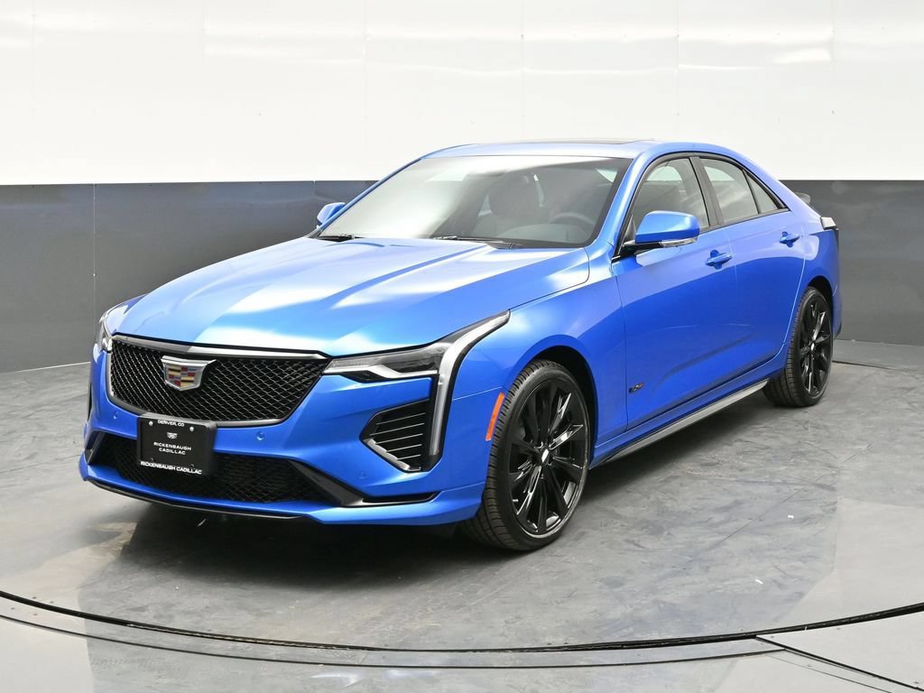 New 2025 Cadillac CT4 V w/ LPO, ONYX Package AWD/4WD image 2