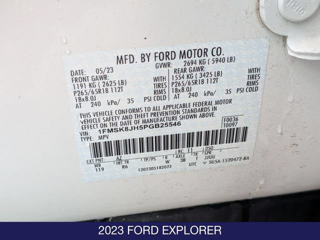 Certified 2023 Ford Explorer Timberline AWD/4WD image 33