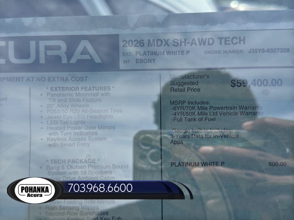 New 2026 Acura MDX w/ Technology Package AWD/4WD image 39