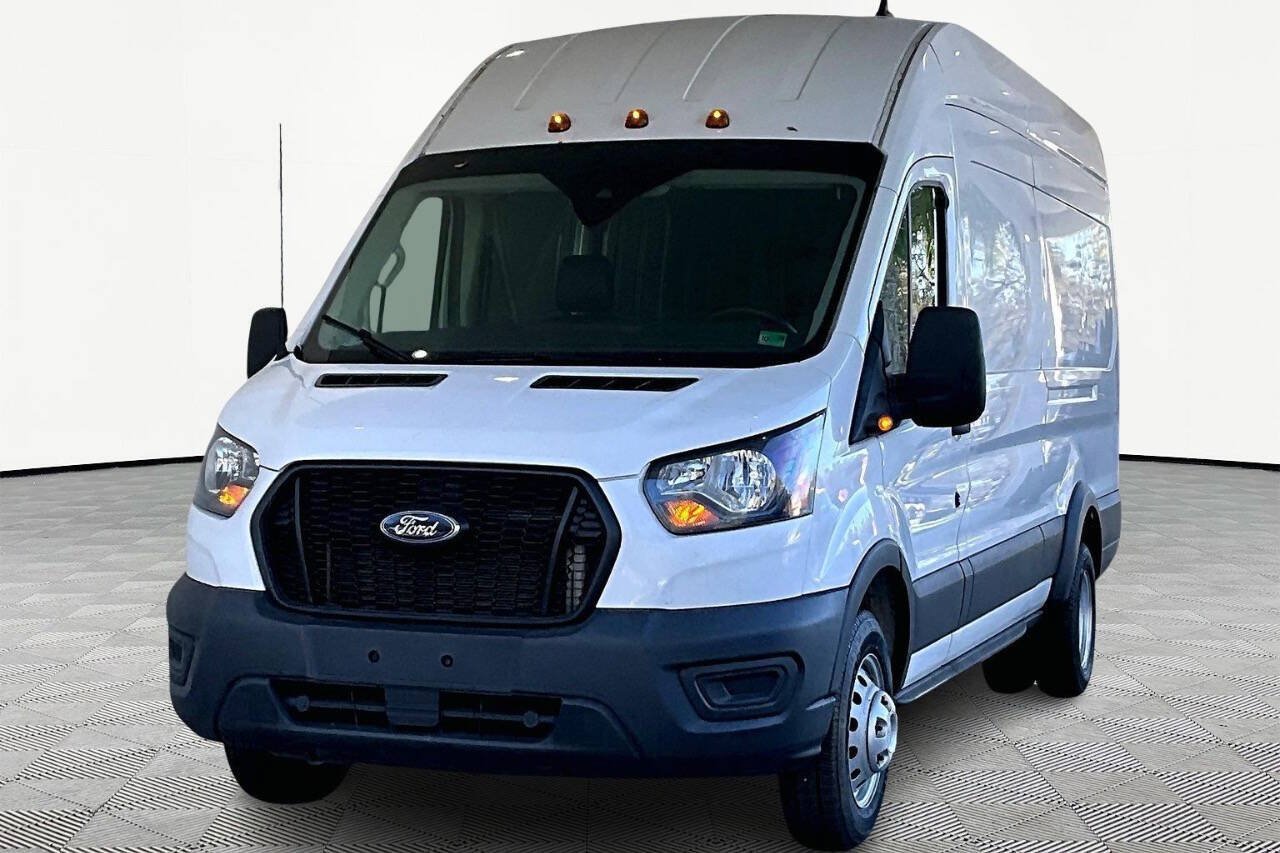 Used 2022 Ford Transit 350 148 High Roof Extended DRW RWD image 1