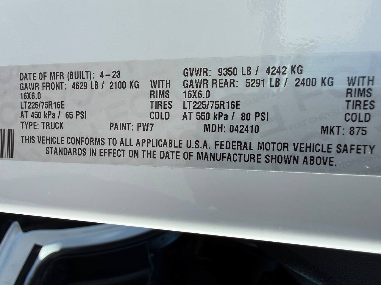Used 2023 RAM ProMaster 3500 FWD image 41