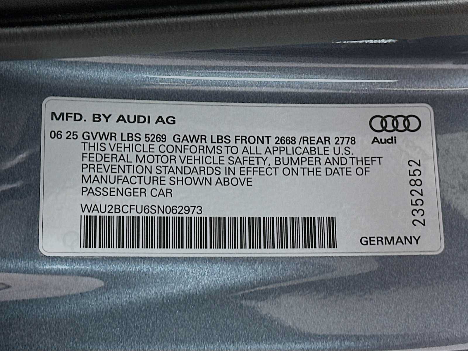 Certified 2025 Audi A5 2.0T Premium Plus w/ Premium Plus AWD/4WD image 30