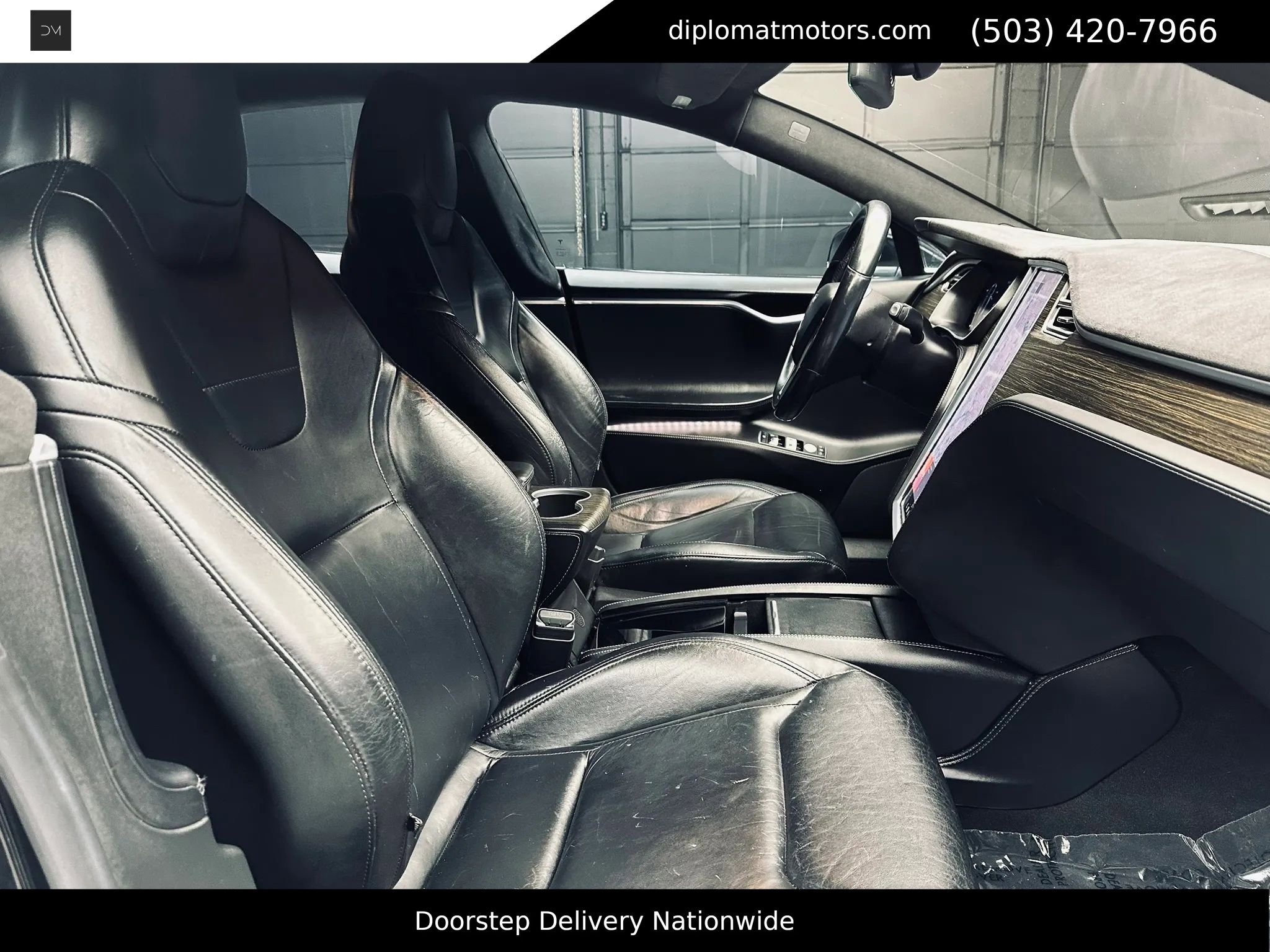 Used 2015 Tesla Model S 70D AWD/4WD image 20