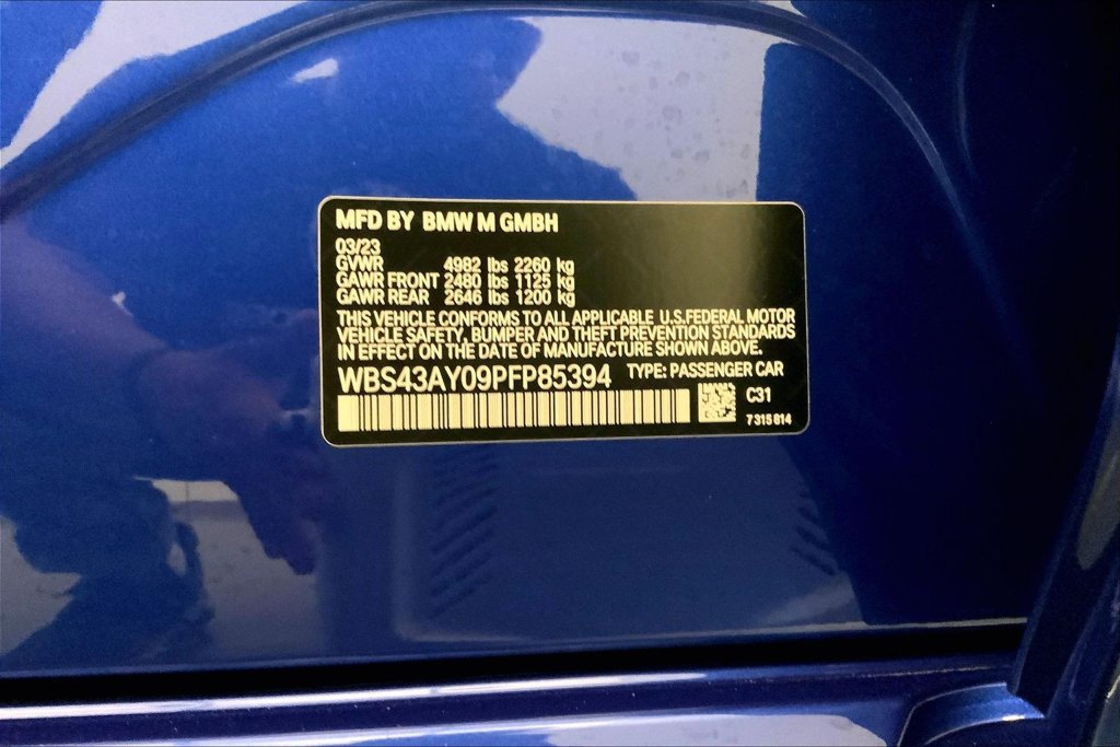 Certified 2023 BMW M3 Competition AWD/4WD image 31