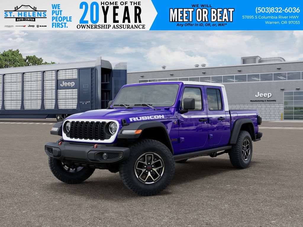 New 2026 Jeep Gladiator Rubicon w/ Whitecap Package
