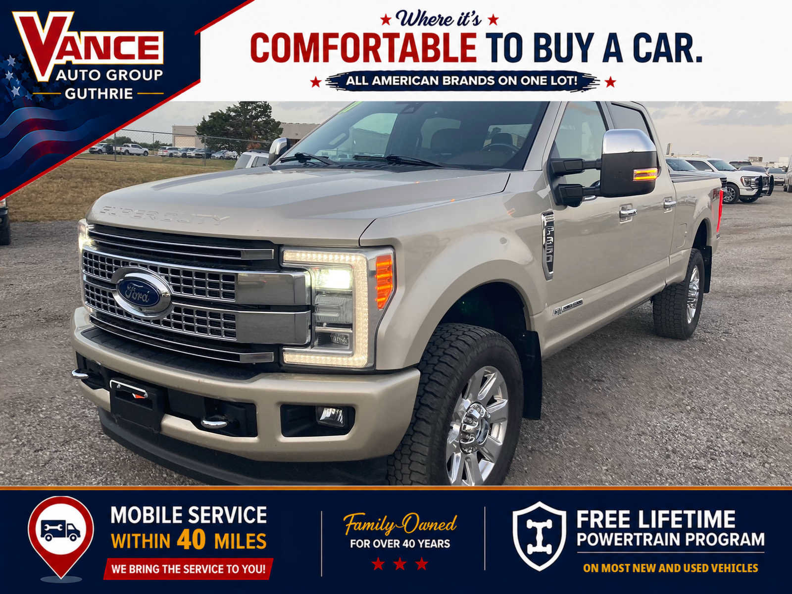 Used 2017 Ford F350 Platinum w/ Platinum Ultimate Package