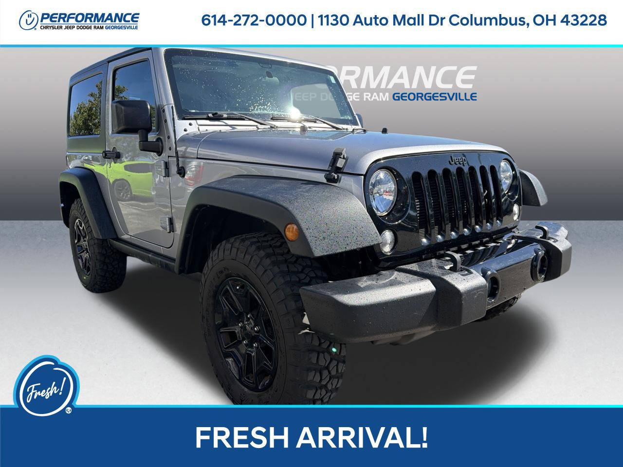 Used 2017 Jeep Wrangler Sport AWD/4WD image 1
