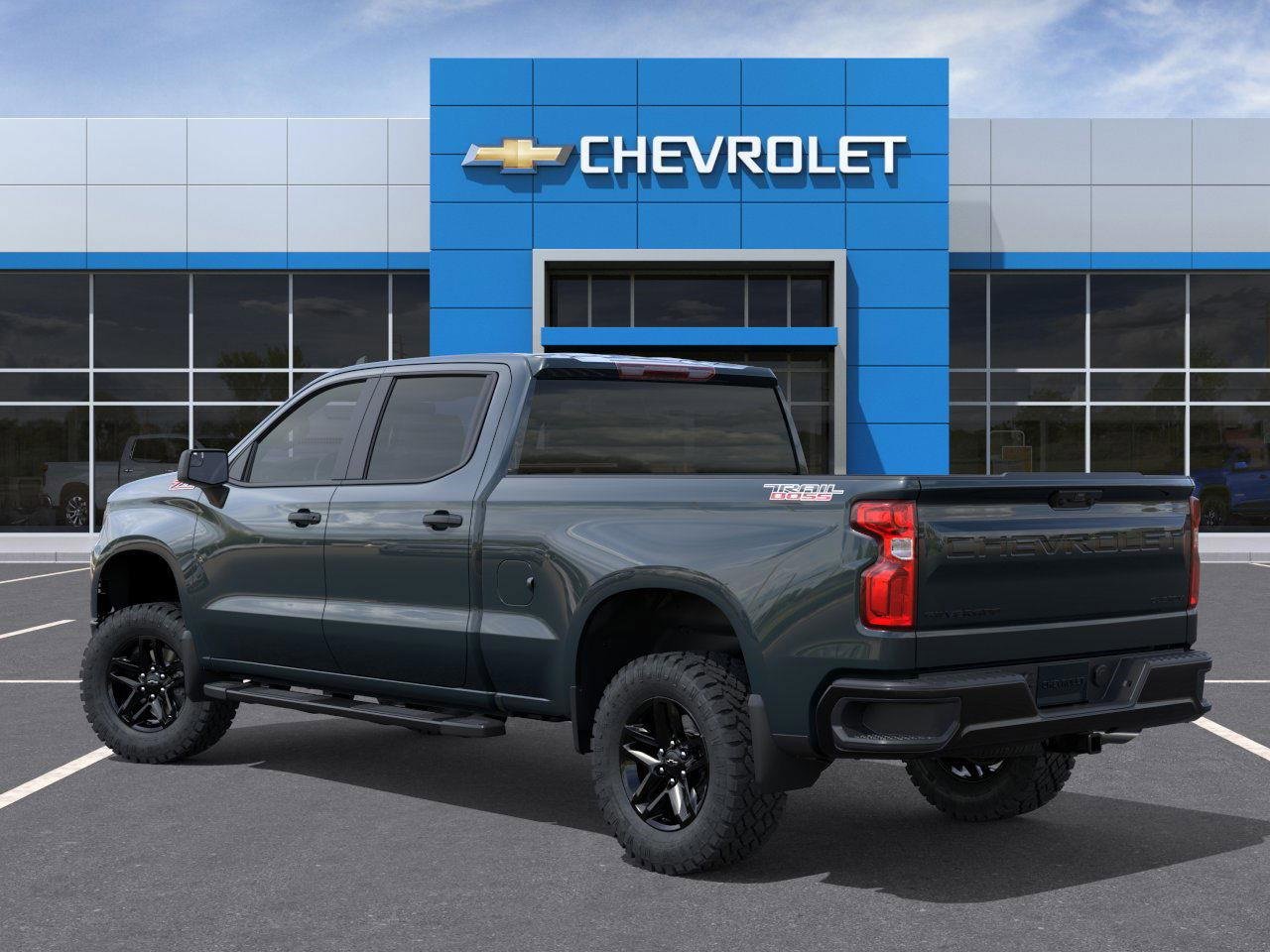 New 2026 Chevrolet Silverado 1500 Custom Trail Boss w/ LPO, Dark Essentials Package image 3