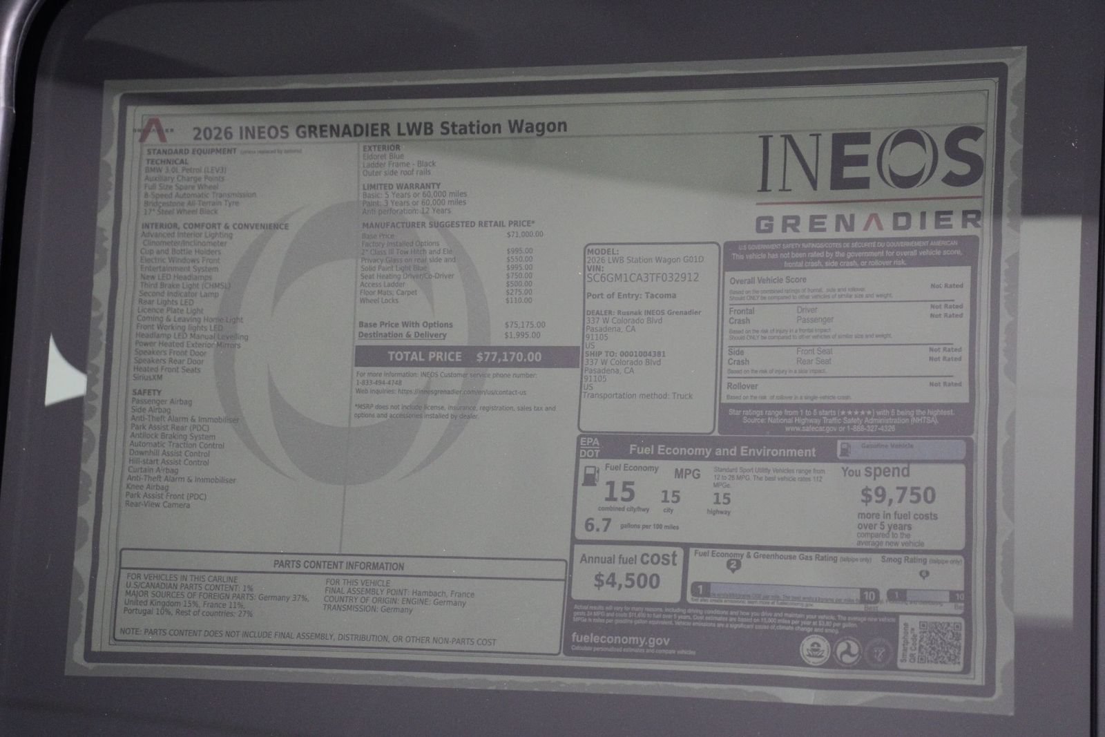 New 2026 INEOS Grenadier AWD/4WD image 23