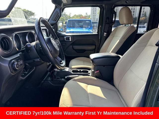 Certified 2022 Jeep Wrangler Unlimited Sport AWD/4WD image 17
