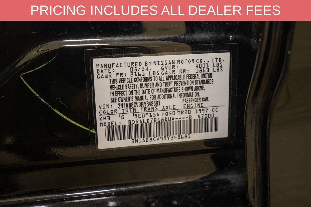 Used 2024 Nissan Sentra SV FWD image 19
