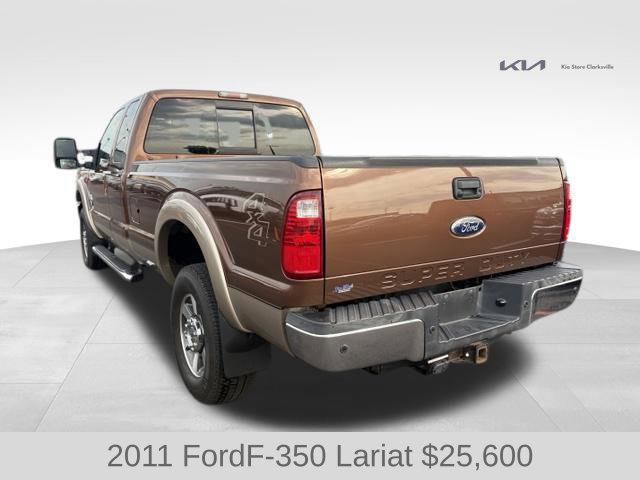 Used 2011 Ford F350 Lariat w/ Lariat Interior Pkg AWD/4WD image 6