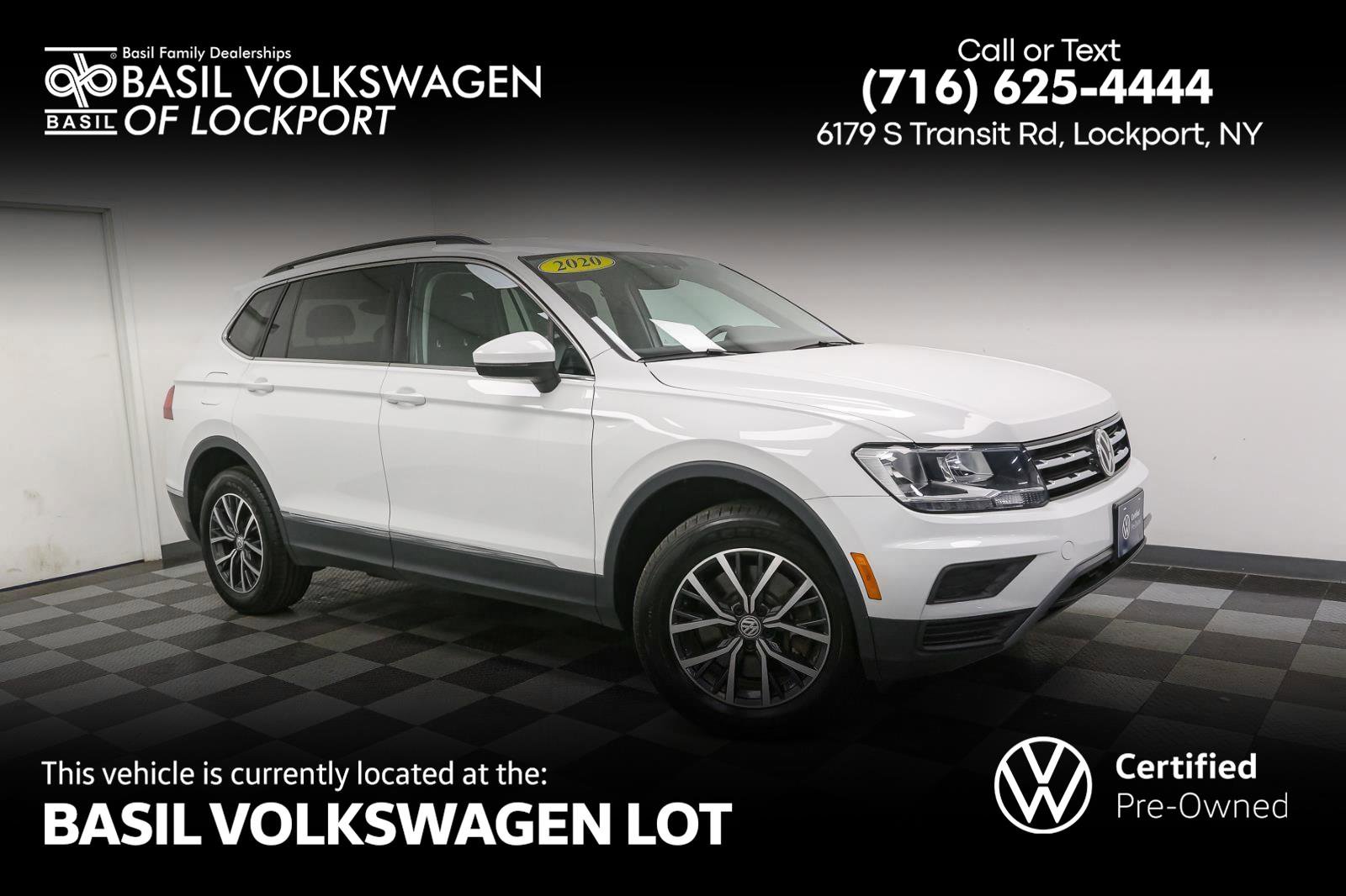 Certified 2020 Volkswagen Tiguan SE