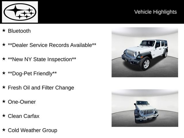 Used 2020 Jeep Wrangler Unlimited Sport S AWD/4WD image 11