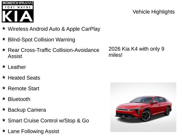 New 2026 Kia K4 EX FWD image 7