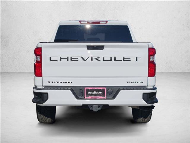 Certified 2025 Chevrolet Silverado 1500 Custom w/ Turbomax Blackout Package RWD image 7