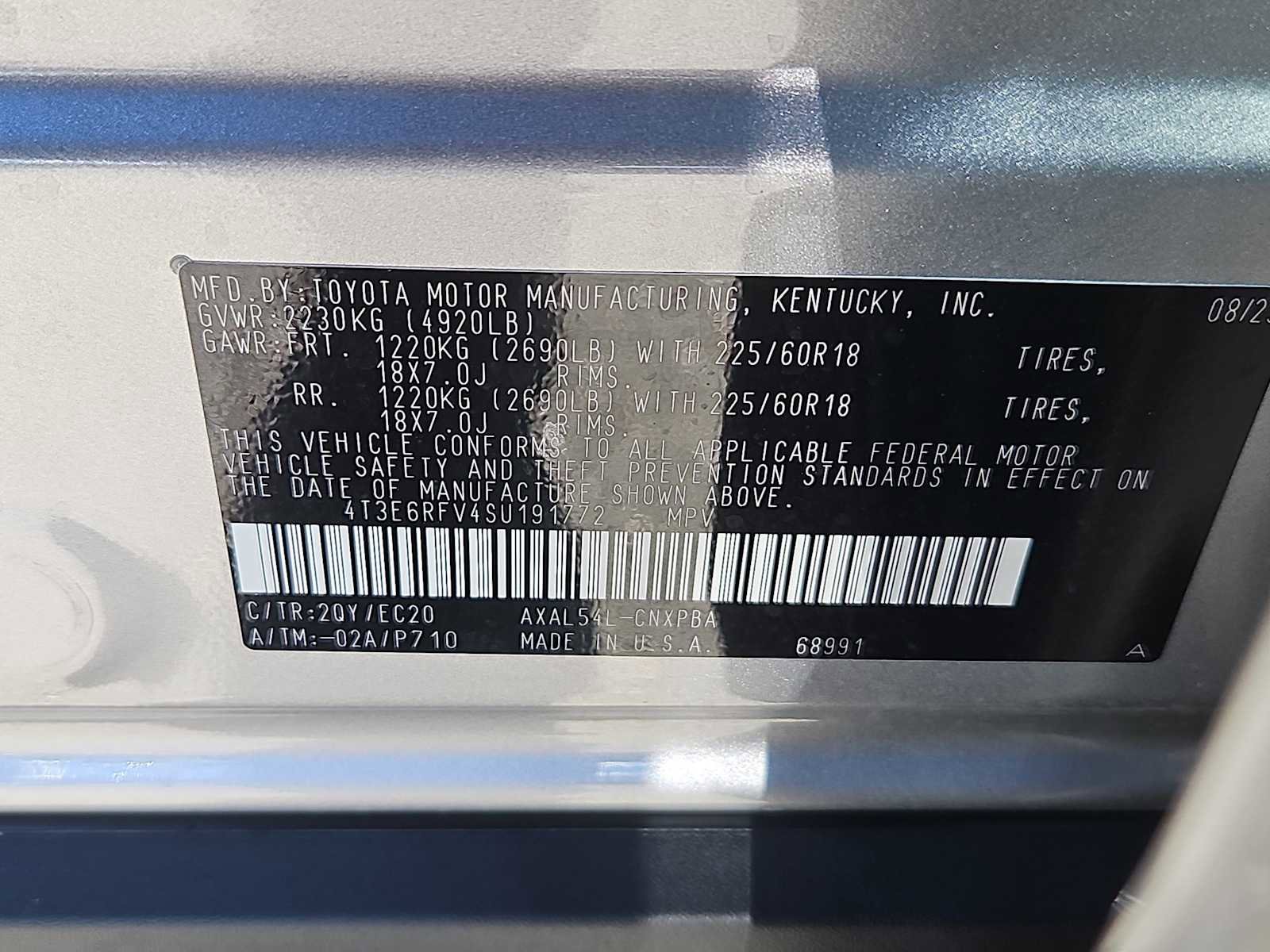 Used 2025 Toyota RAV4 XSE w/ Advanced Technology Package image 13