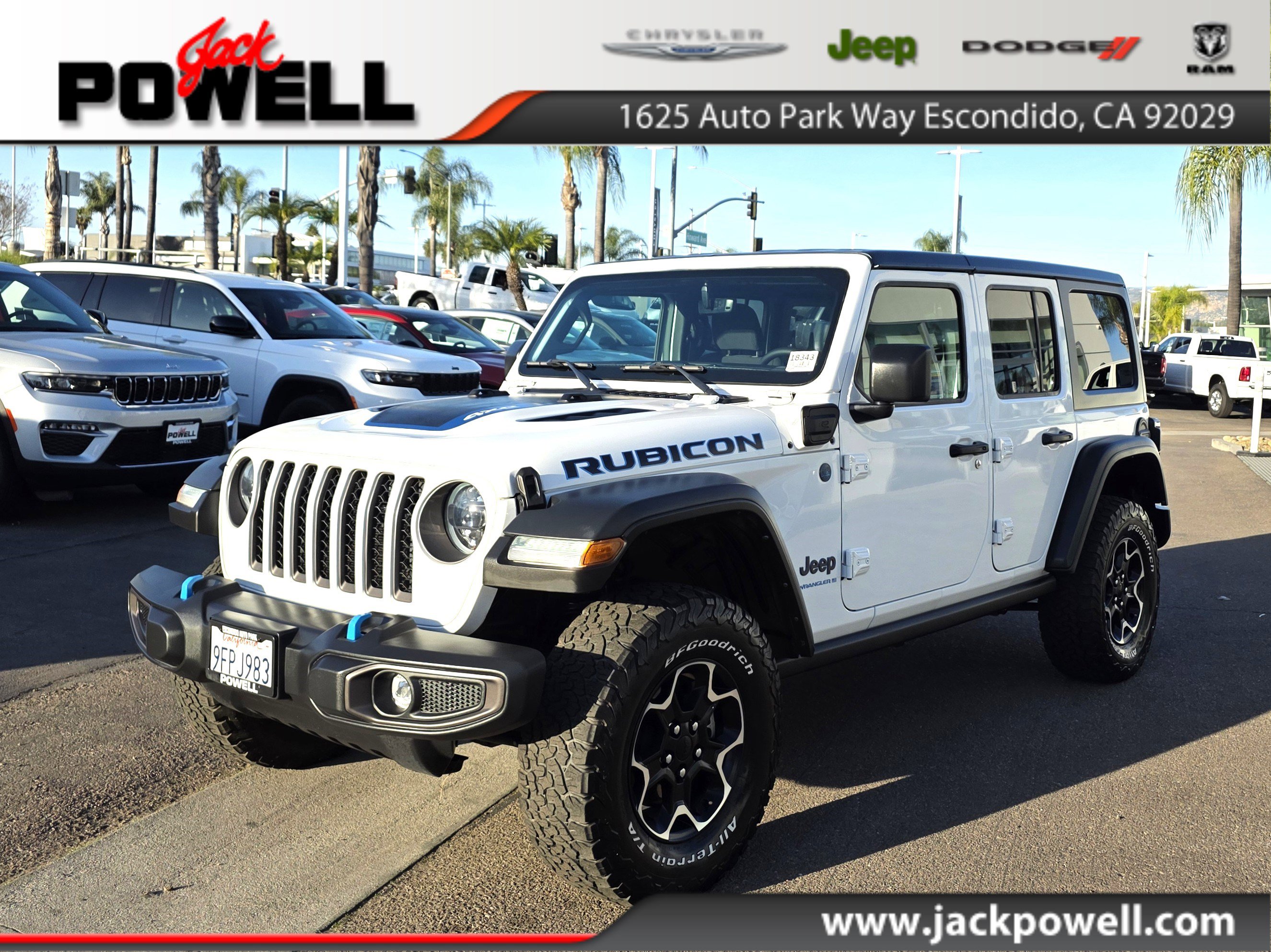 Certified 2023 Jeep Wrangler Unlimited Rubicon 4xe