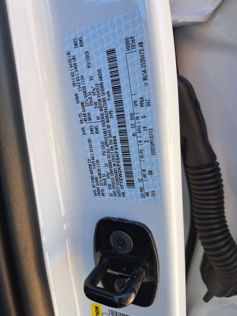 Used 2025 Ford F150 STX w/ Equipment Group 200A RWD image 26