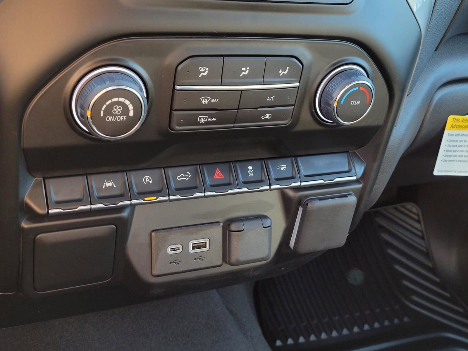 New 2026 Chevrolet Silverado 1500 Custom w/ Turbomax Blackout Package RWD image 18