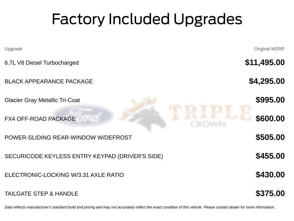 New 2026 Ford F250 Lariat w/ Black Appearance Package AWD/4WD image 11