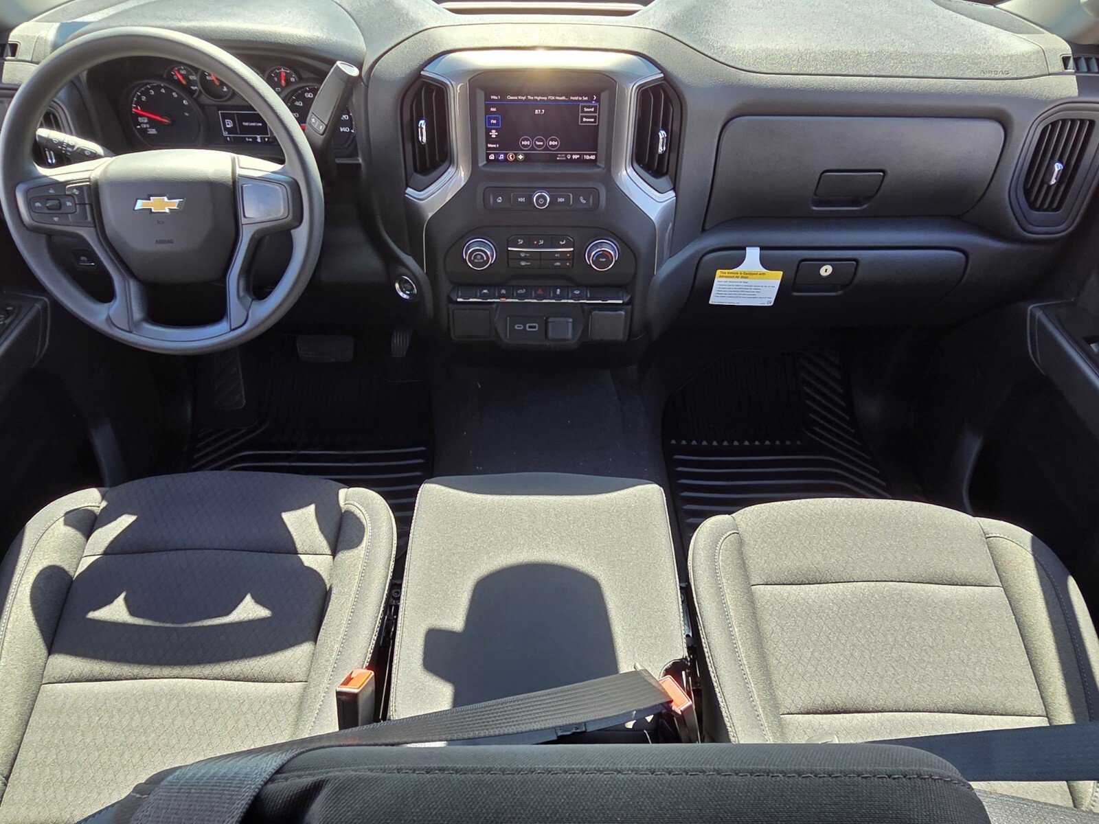 New 2026 Chevrolet Silverado 1500 Custom w/ Turbomax Blackout Package RWD image 12
