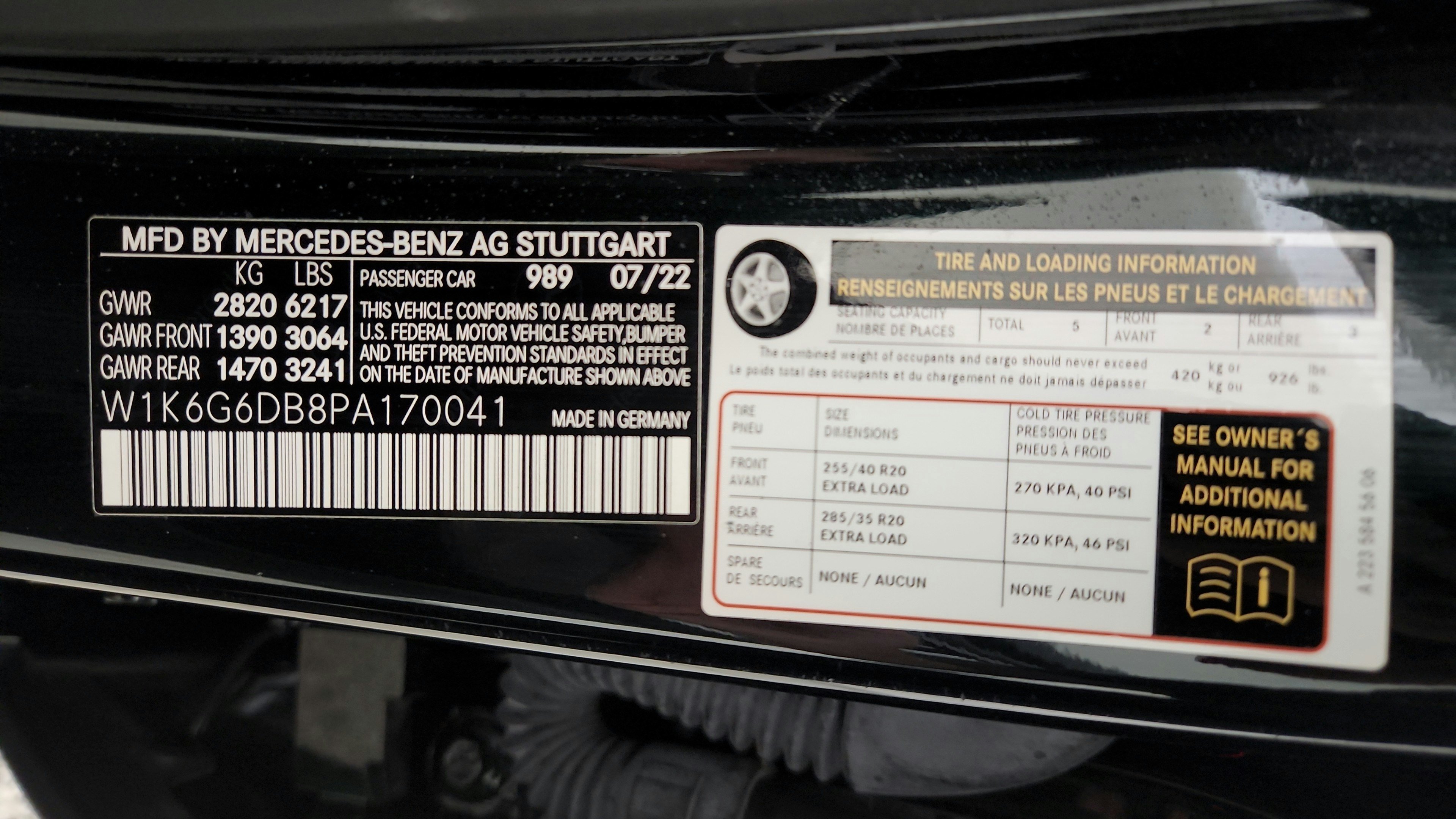 Used 2023 Mercedes-Benz S 500 4MATIC w/ AMG Line image 20