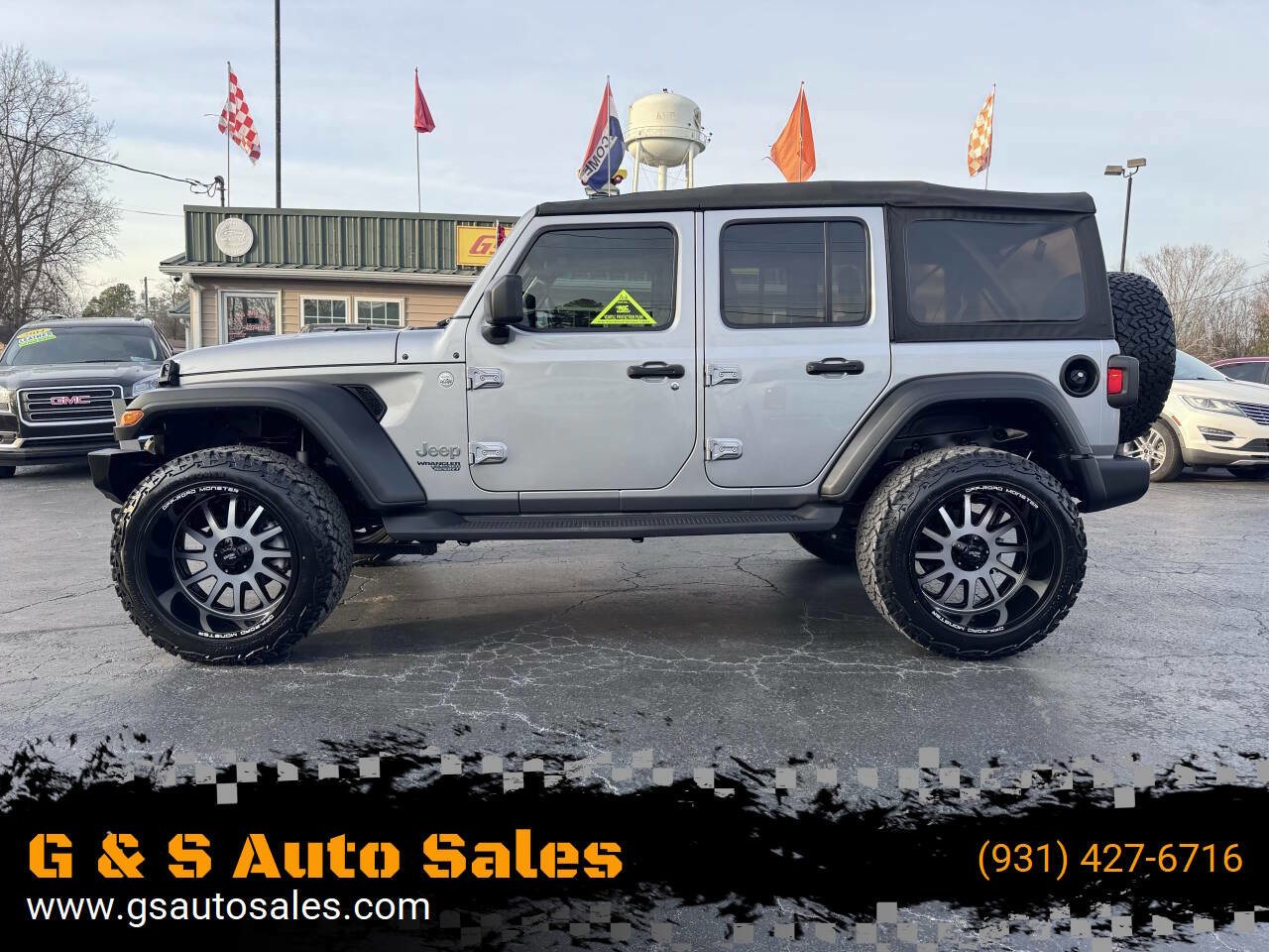 Used 2021 Jeep Wrangler Unlimited Sport image 1
