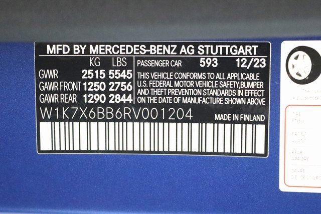 Certified 2024 Mercedes-Benz AMG GT 53 w/ AMG Night Package image 36