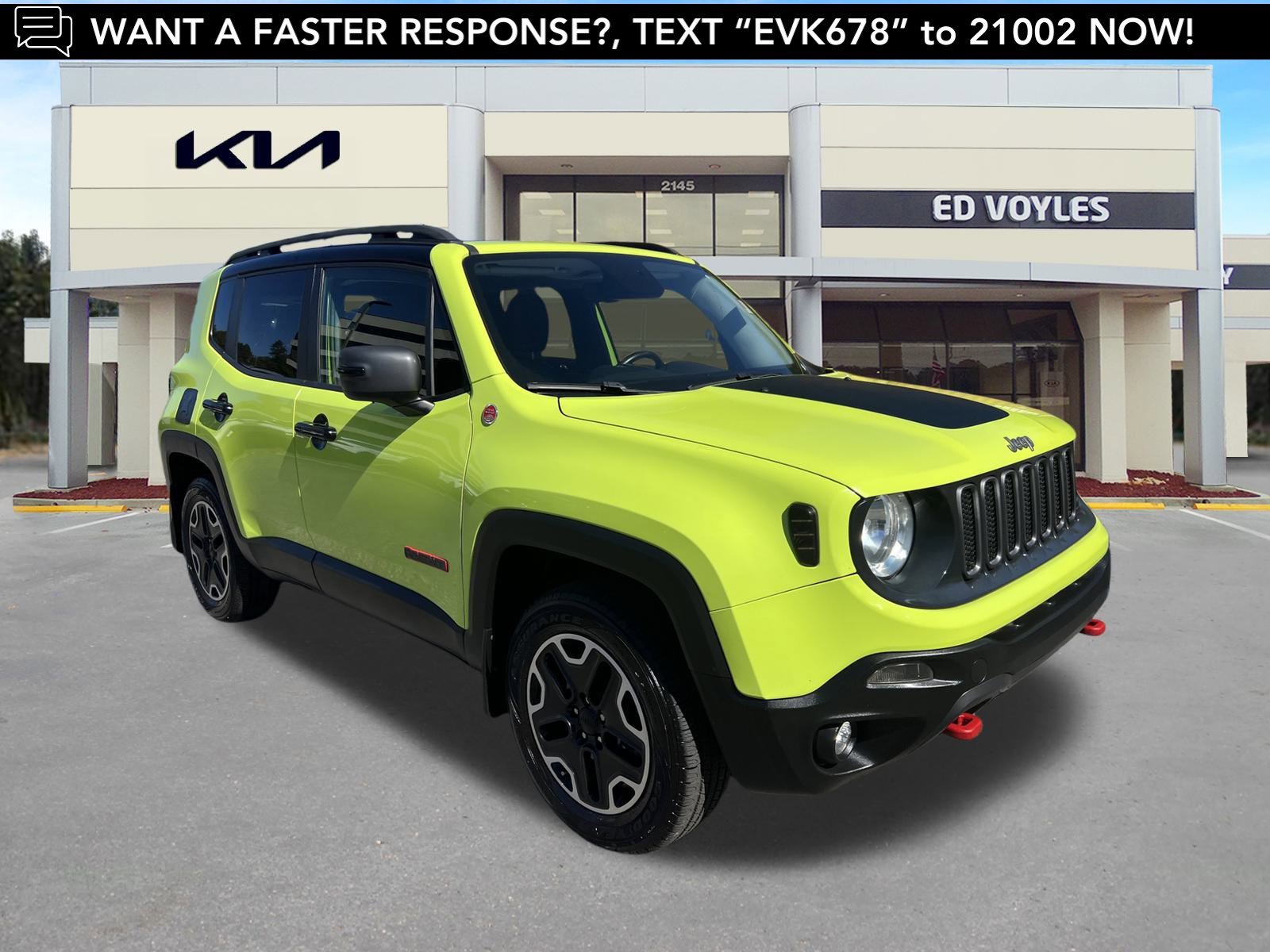 Used 2017 Jeep Renegade Trailhawk w/ Premium Trailhawk Package