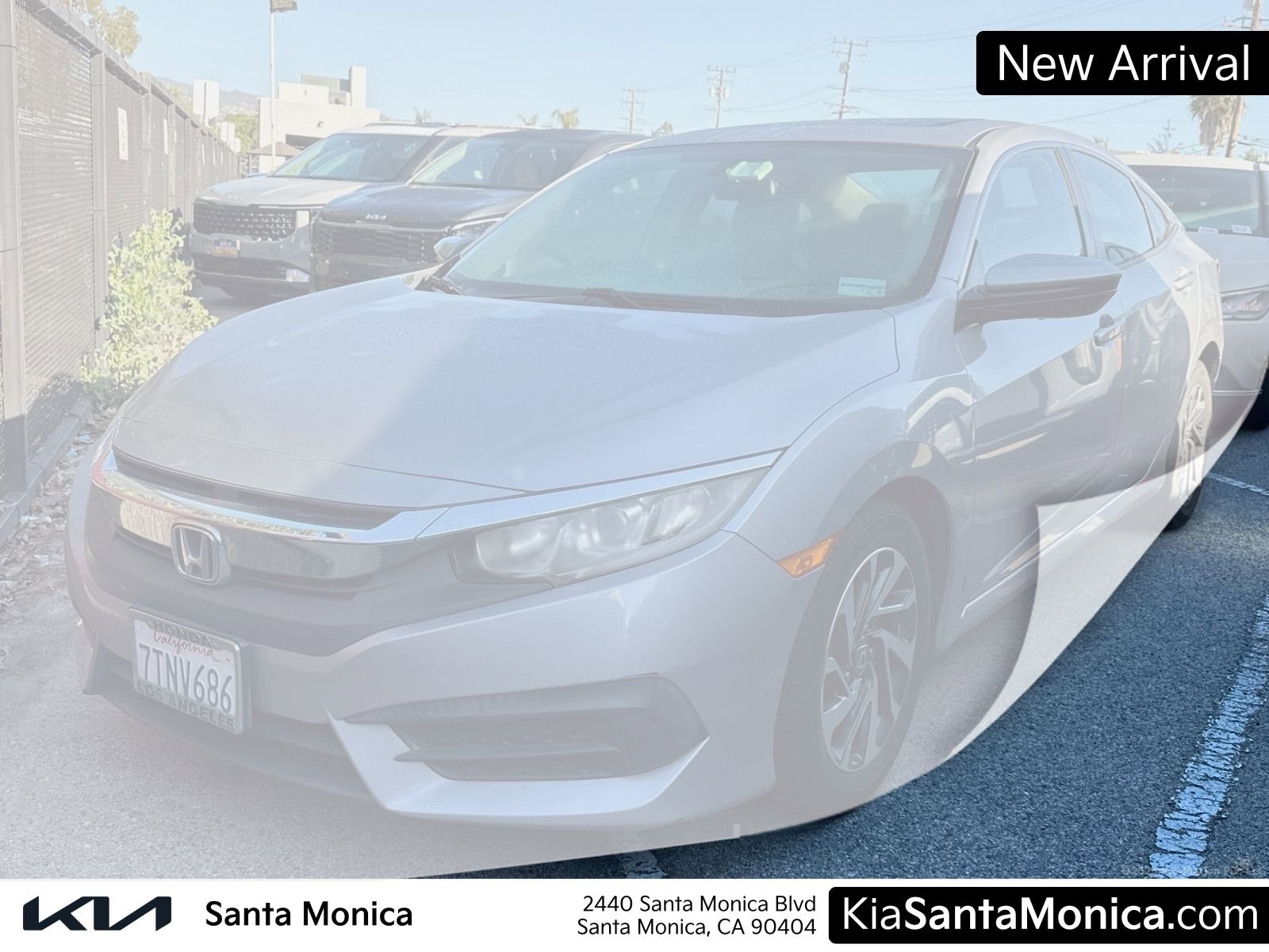 Used 2016 Honda Civic EX image 1
