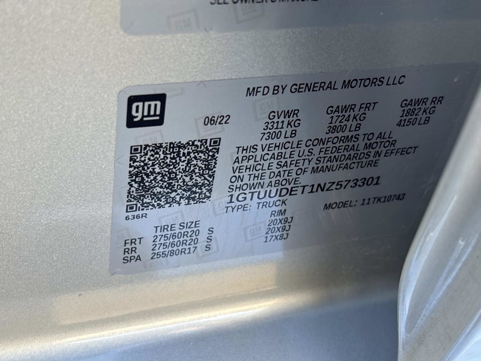 Certified 2022 GMC Sierra 1500 SLT w/ SLT Premium Package image 36