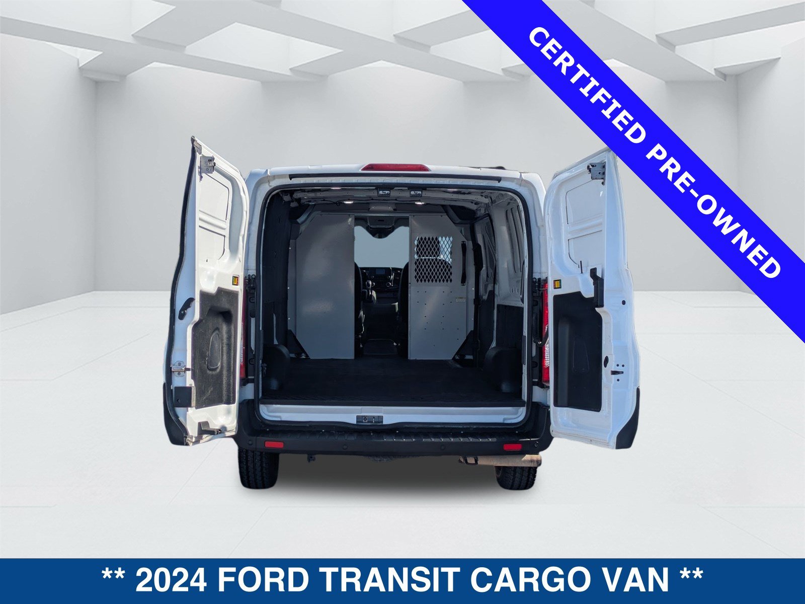 Certified 2024 Ford Transit 350 Low Roof w/ Load Area Protection Package RWD image 14