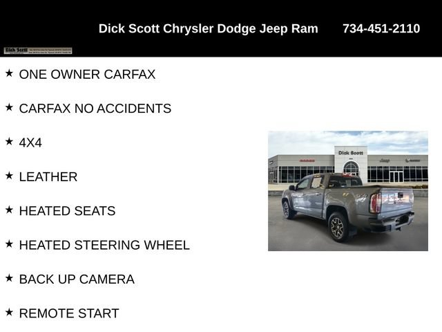 Used 2022 GMC Canyon AT4 w/ Trailering Package AWD/4WD image 8