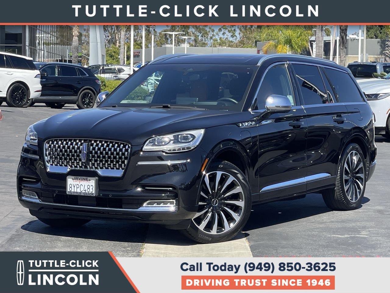 Certified 2022 Lincoln Aviator Black Label Grand Touring