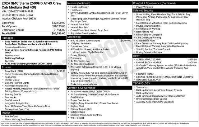 Used 2024 GMC Sierra 2500 AT4X AWD/4WD image 45