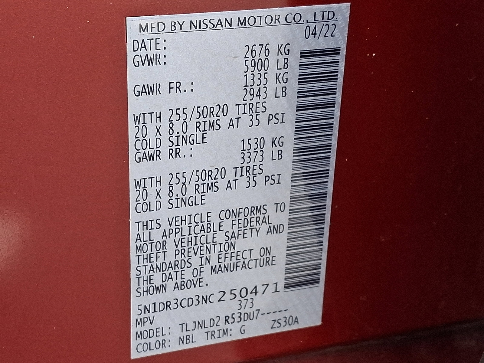 Used 2022 Nissan Pathfinder SL w/ SL Premium Package image 32